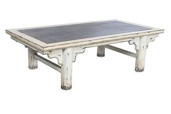 TABLE BASSE EN RATAN ORME MASSIF 167X90X50 DECAPE MB210645 1