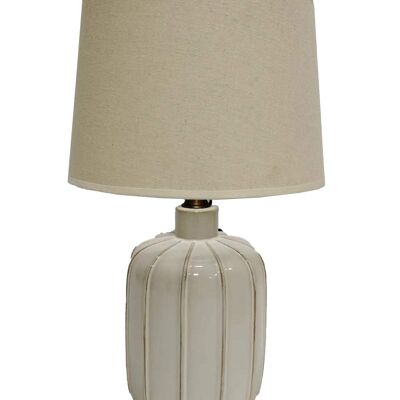 COTTON PORCELAIN TABLE LAMP 33X33X54 LA212976