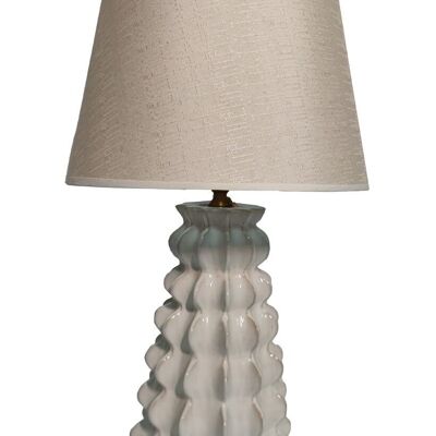 COTTON PORCELAIN TABLE LAMP 40X40X65.5 LA212971