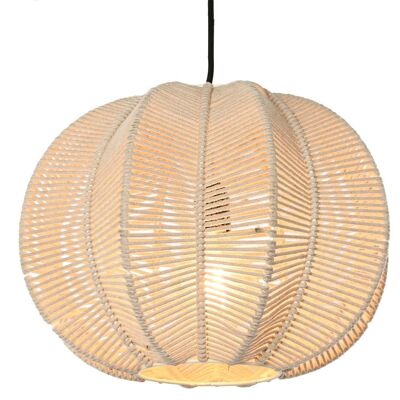 COTTON CEILING LAMP 40X40X35 BEIGE LA208492