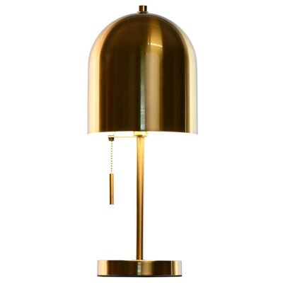 METAL TABLE LAMP 18X18X44 GOLD MUSHROOM LA211325