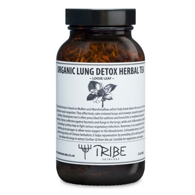 Té de hierbas orgánico de desintoxicación pulmonar