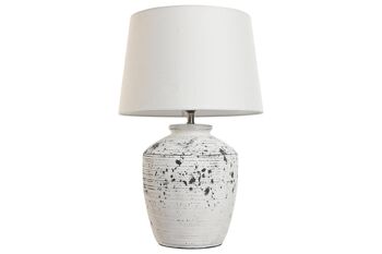 Lampe de table en céramique de coton 36x36x58 LA213160 5