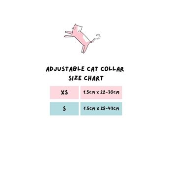 Collier pour chat réglable - Kitty Cool Cats 3