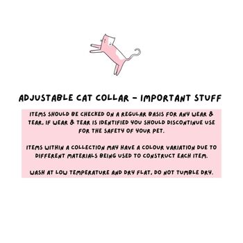 Collier pour chat réglable - Kitty Cool Cats 4