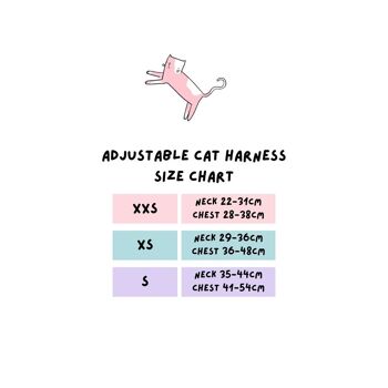 Harnais réglable pour chat - Kitty Cool Cats 4