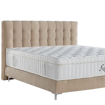 Bospring bed color cream model Rome