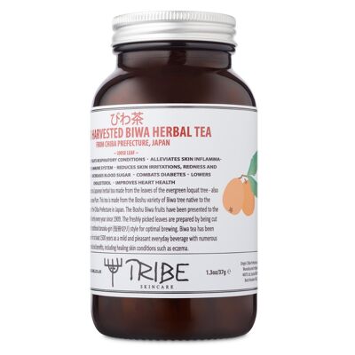 Té de hierbas Biwa de cosecha silvestre (び わ 茶) de la prefectura de Chiba, Japón