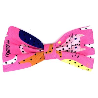 Cat Collar and Bow - Purrfect Catitude - Pink