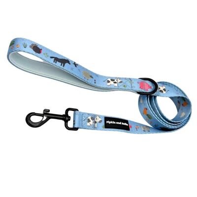 Fabric Dog Lead - Farmyard Fairy Tale