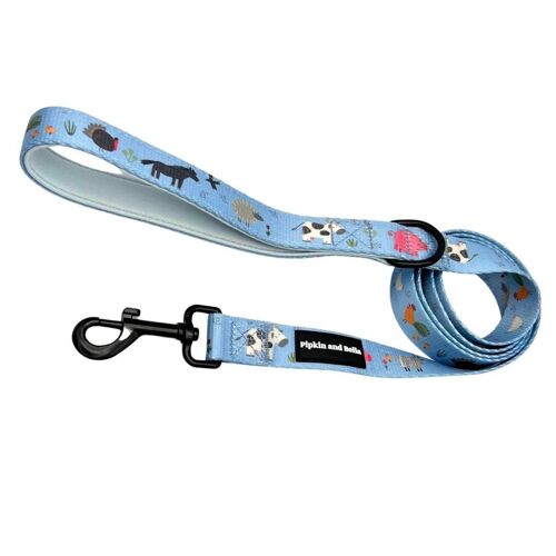 Fabric Dog Lead - Farmyard Fairy Tale