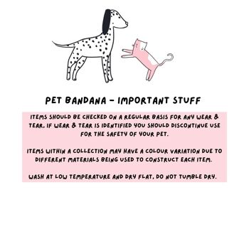 Bandana pour animaux de compagnie - Bébé en fourrure mignon 4