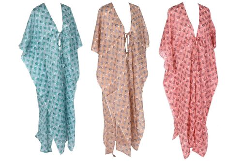 KAFTAN ALGODON 80X80X140 TALLA U 3 SURT. BO211429