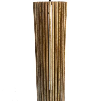 FLOOR LAMP HANDLE 25X25X102 WITHOUT NATURAL SHADE LA212920