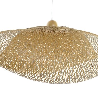 BAMBOO CEILING LAMP 105X60X45 DOUBLE NATURAL LA162804