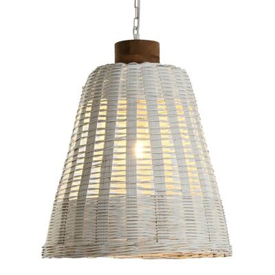 Bamboo Handle Ceiling Lamp 48X48X57 Worn LA212924