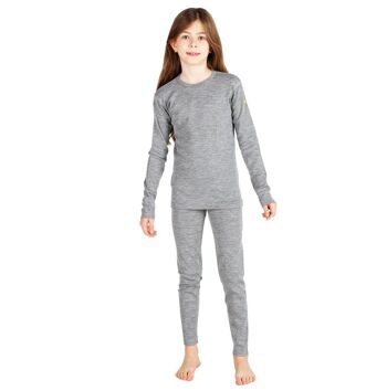 Ensemble couche de base - 100 % laine mérinos (enfants) 6