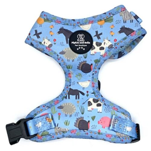 Adjustable Dog Harness - Farmyard Fairy Tale