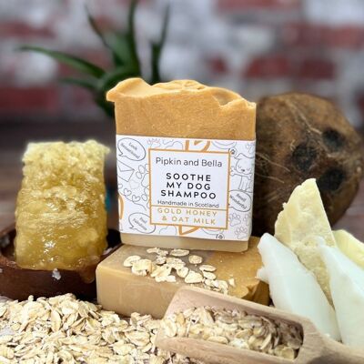 Dog Shampoo Bar - Gold Honey and Oat