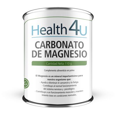 Poudre de carbonate de magnésium H4U 110 g