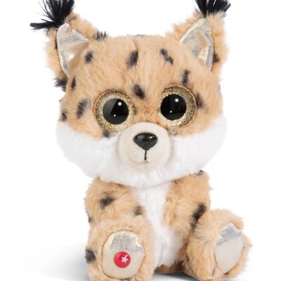 Cuddly toy GLUBSCHIS lynx Lenzo 15cm dangling