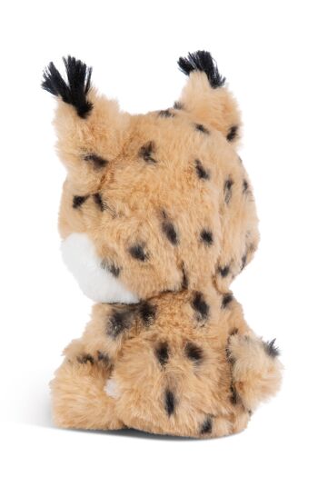 Peluche GLUBSCHIS lynx Lenzo 15cm pendante 3