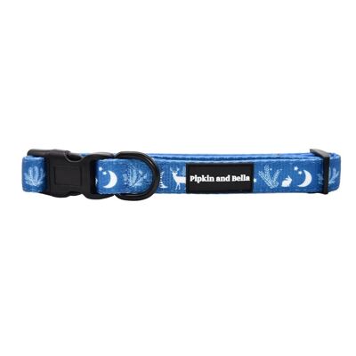 Collar ajustable para perros - Paseo a la luz de la luna