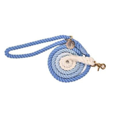 Ombre Rope Dog Lead - Tranquil Sky