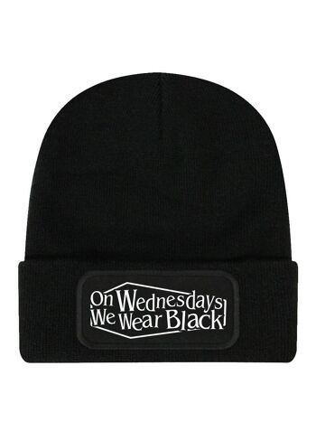 Le mercredi, nous portons un bonnet noir 1