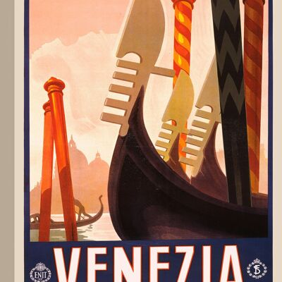 Vintage-Leinwandplakat: Venedig