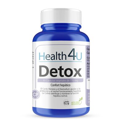 H4U Detox 30 gélules végétales de 770 mg