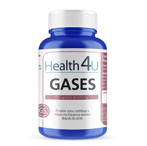 H4U Gases 60 cápsulas de 470 mg