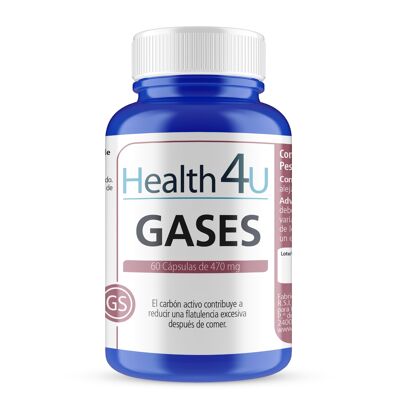 H4U Gases 60 cápsulas de 470 mg