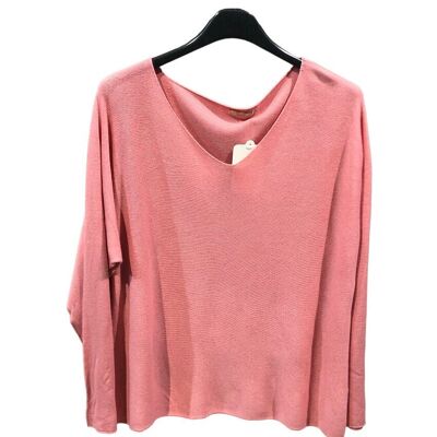 #3017 Maglione pregiato in modal tinta unita