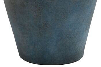 VASE TERRE CUITE 33X33X69 GRIS VIEILLI JR209572 4