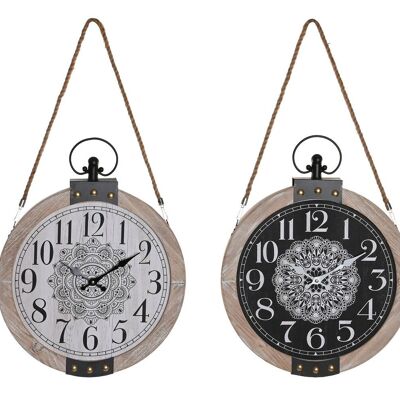 RELOJ SOBREMESA MDF 40X6,5X50 MANDALA 2 SURT. RE203754