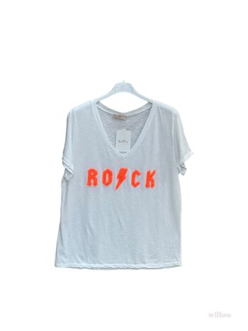 T-shirt Rock brodé 2