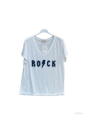 T-shirt Rock brodé 3