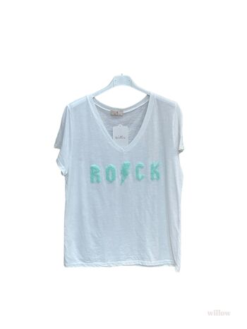 T-shirt Rock brodé 4