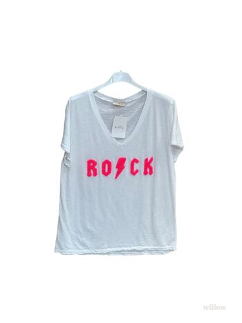 T-shirt Rock brodé 6