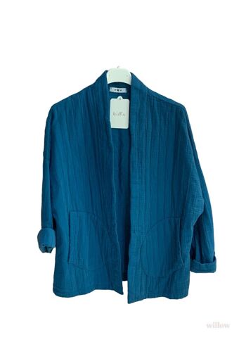 #5230 Veste kimono en gaze de coton 4