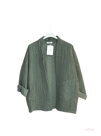 #5230 Veste kimono en gaze de coton 5