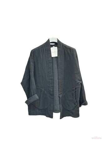 #5230 Veste kimono en gaze de coton 8