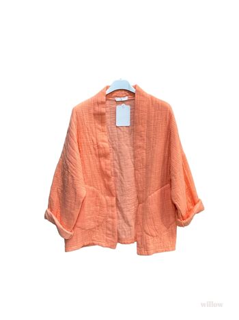 #5230 Veste kimono en gaze de coton 12