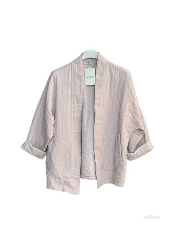 #5230 Veste kimono en gaze de coton 15