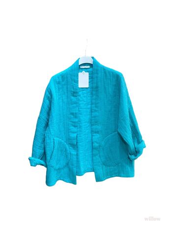 #5230 Veste kimono en gaze de coton 20