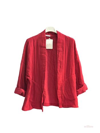 #5230 Veste kimono en gaze de coton 22