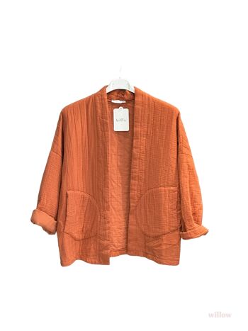 #5230 Veste kimono en gaze de coton 24