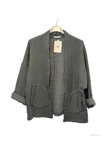 #5230 Veste kimono en gaze de coton 28