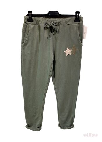 Pantalon jogger double étoile 2